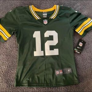 Womens Green Bay Packer Aaron Rogers Jersey